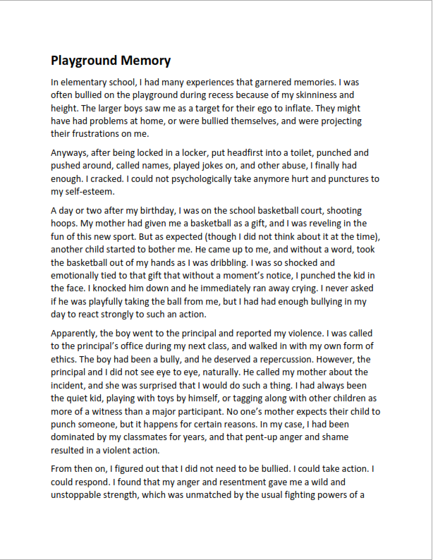 How to Write a Personal Narrative Essay with Examples