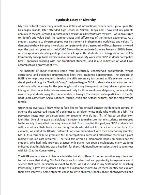 how to write an argumentative synthesis essay